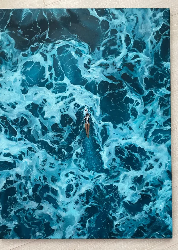 Chasing the Perfect Wave shown to scale